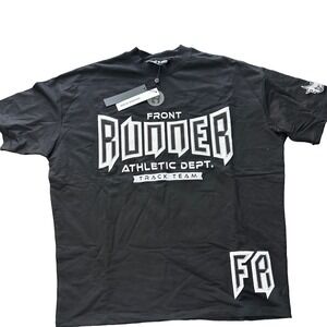 Front Runner T Shirt Mens Logo Graphic Tee Back Print Streetwear Summer Size XS